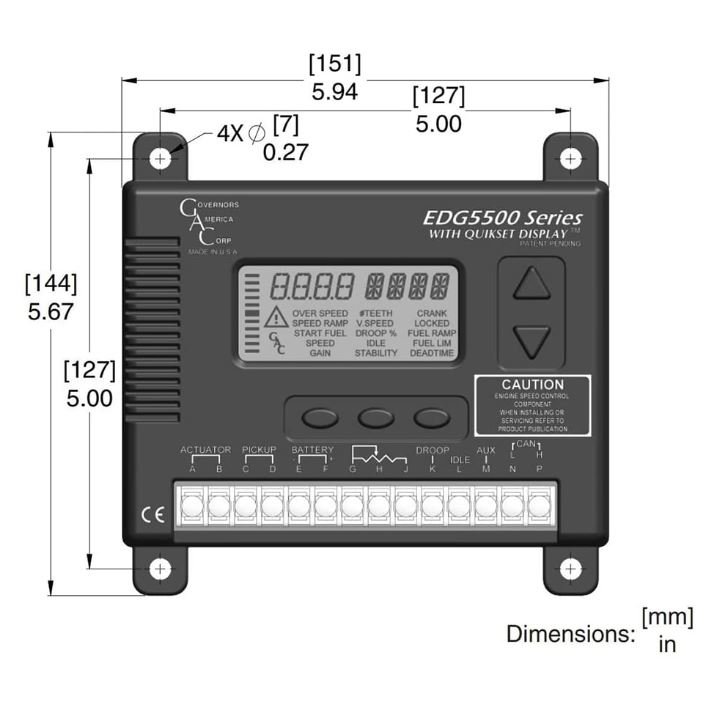EDG5500 | Digital Speed Controls Multi-VDC - Image 3
