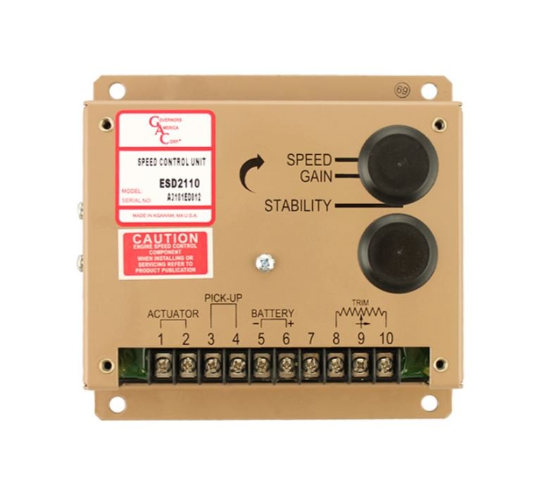 ESD2110 ? Governors American Corp Control Module ? Governors American Corp ESD2110 ? Multi-VDC / Standard Unit